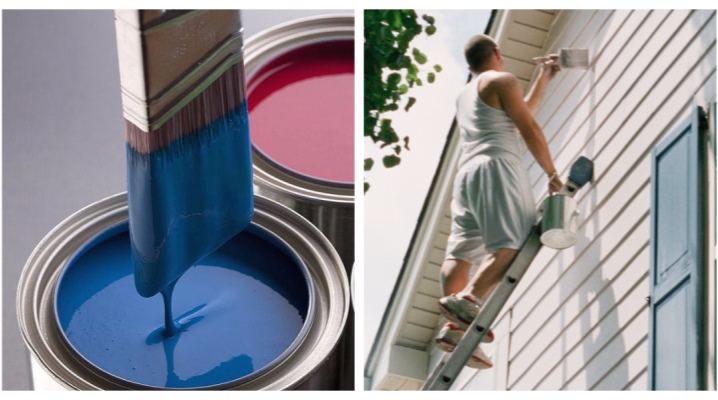  Facade paint on wood: types of products for outdoor use
