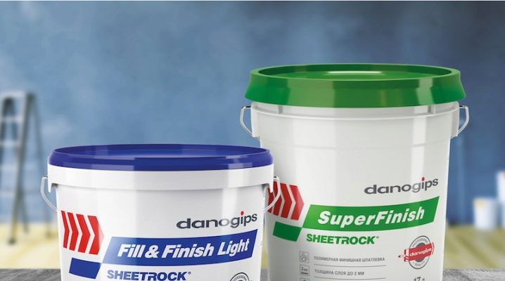  Sheetrock finishing putty: properties and application in construction