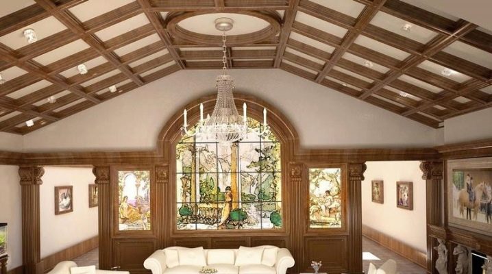  How to make a ceiling in a private house?