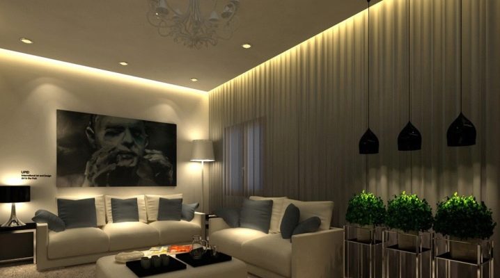  Zavěšený strop s osvětlením: designové prvky