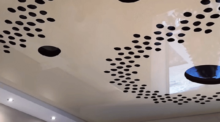  Carved stretch ceilings: design features