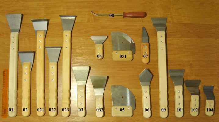  Asma tavanlar için spatulalar: çeşitleri ve amaçları