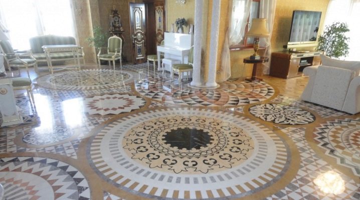  Florentine mosaic in the interior