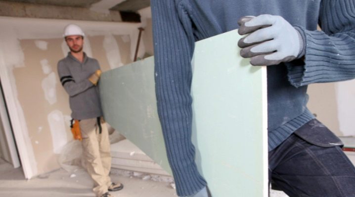 What should be the thickness of drywall?