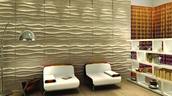 3D MDF panels in the interior