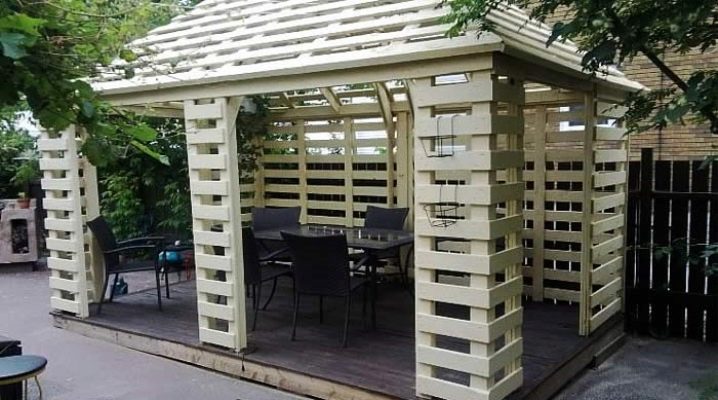  How to make a gazebo out of pallets?
