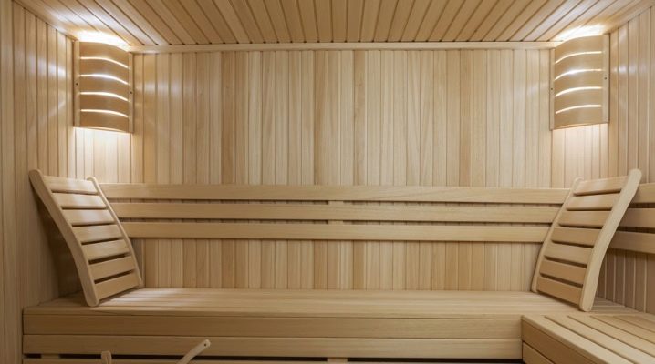 Peraturan untuk memilih lapisan untuk sauna