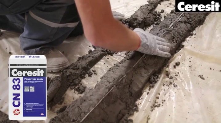  Repair mixes for concrete: types and choice
