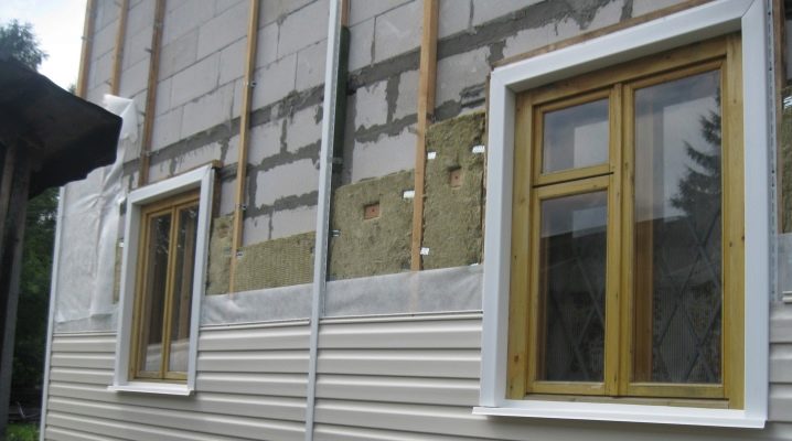  The subtleties of warming the house mineral wool under siding