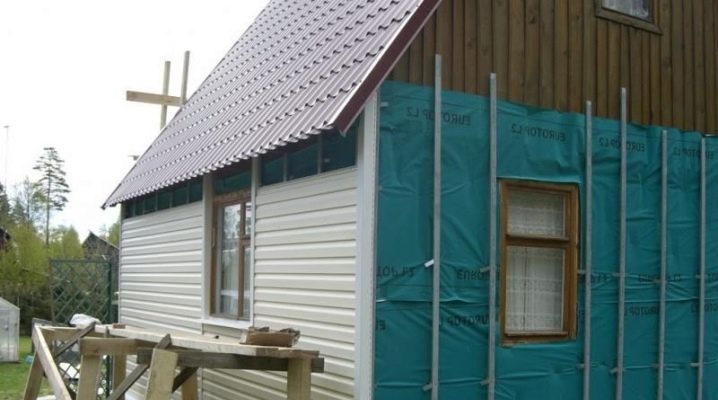  The details of the installation of crates for siding