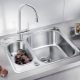  Sink for kitchen from stainless steel