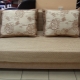  Roll out sofa without armrests