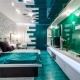  Chambre turquoise