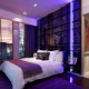  Phòng ngủ màu tím