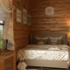  Bedroom in a wooden house