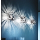  Glass wall sconce