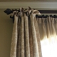 Double-row curtain rods