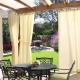  Curtains for the veranda and terraces