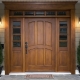  Insulated wooden doors