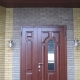  Entrance metal double doors