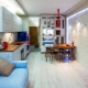  Design einer Einzimmerwohnung 30 qm: schöne Beispiele der Innenarchitektur