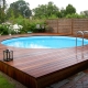  Pools for gardening: subtleties of choice of designs