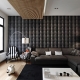  Nástěnný design v obývacím pokoji: moderní designové nápady