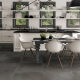  Large floor tiles: beautiful options in the interior