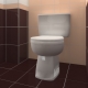 Tuiles de toilette: des idées de design inhabituelles