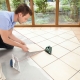  The technology of laying floor tiles diagonally