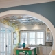  Arched drywall: views and ideas for structures