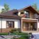  Projek rumah satu tingkat dengan loteng: pilihan yang indah untuk pembinaan