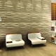  3D MDF panels in the interior